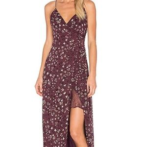 House of Harlow 1960 wine star stunning dress